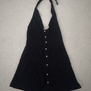 Black Halter Dress